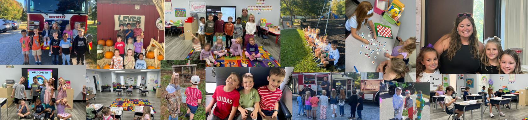 kids learning and playing