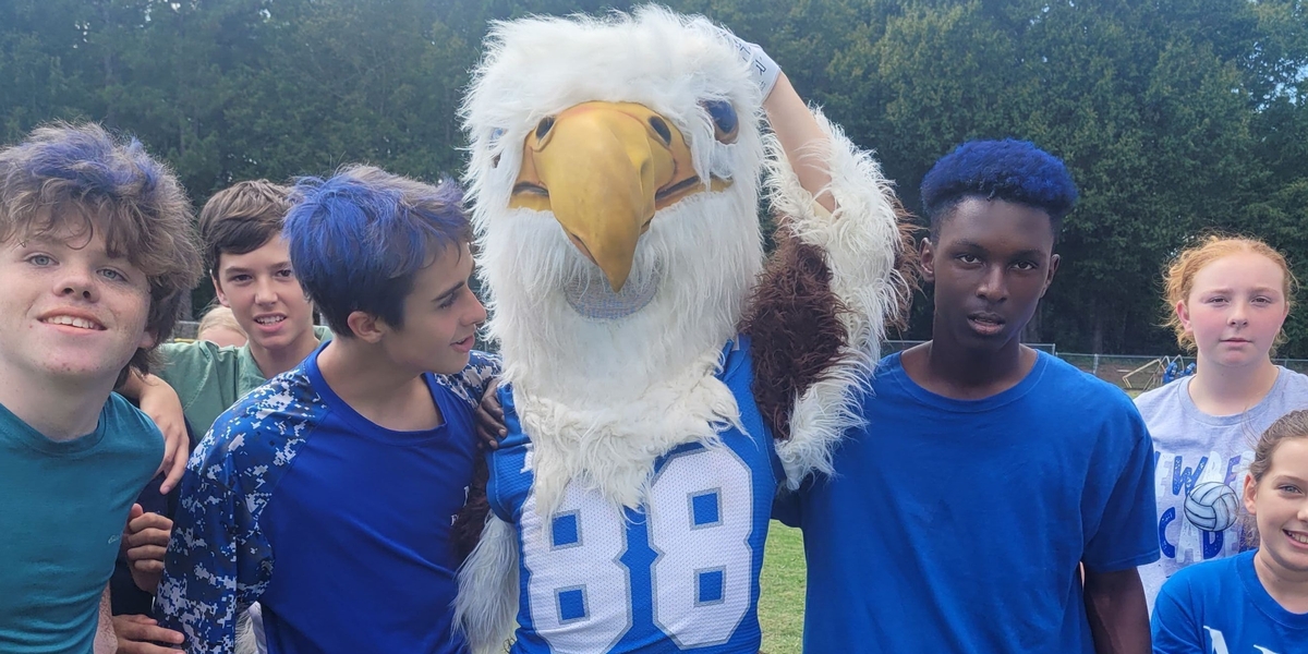 Students at the School Fun Run