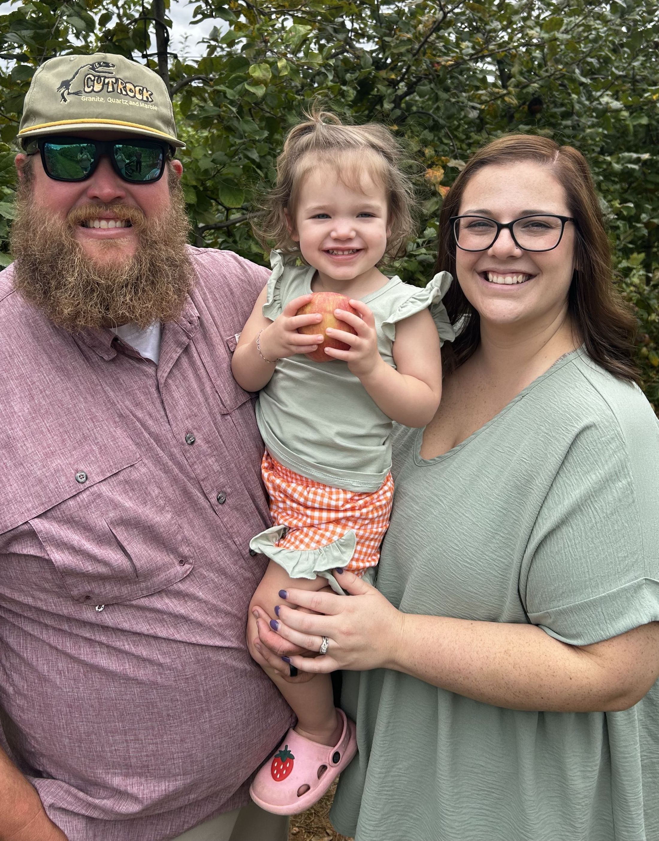Picture of Brianna Harris and family